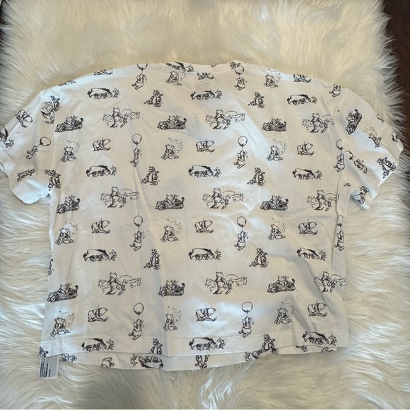 Disney Winnie the Pooh and Pals Sleepwear PJ Shorts Set for Women Large Pajamas - Picture 13 of 16